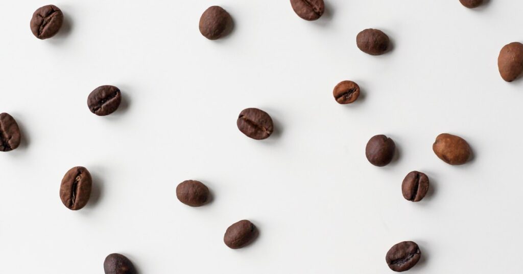 Koffie afbeelding bij koffie-opwarmen