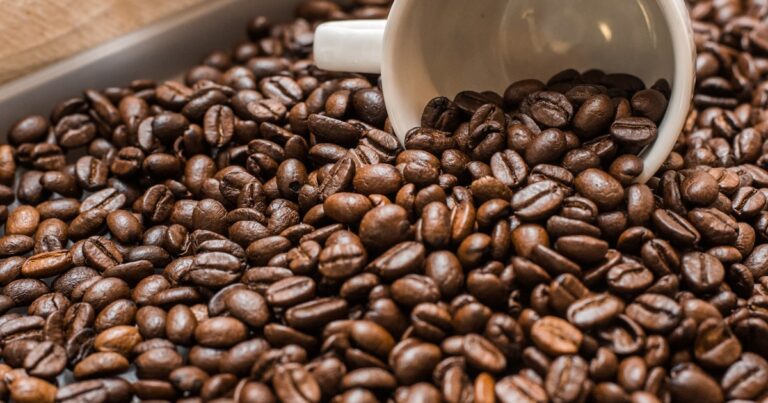 Koffie afbeelding bij koffie-woordenboek-terminologie