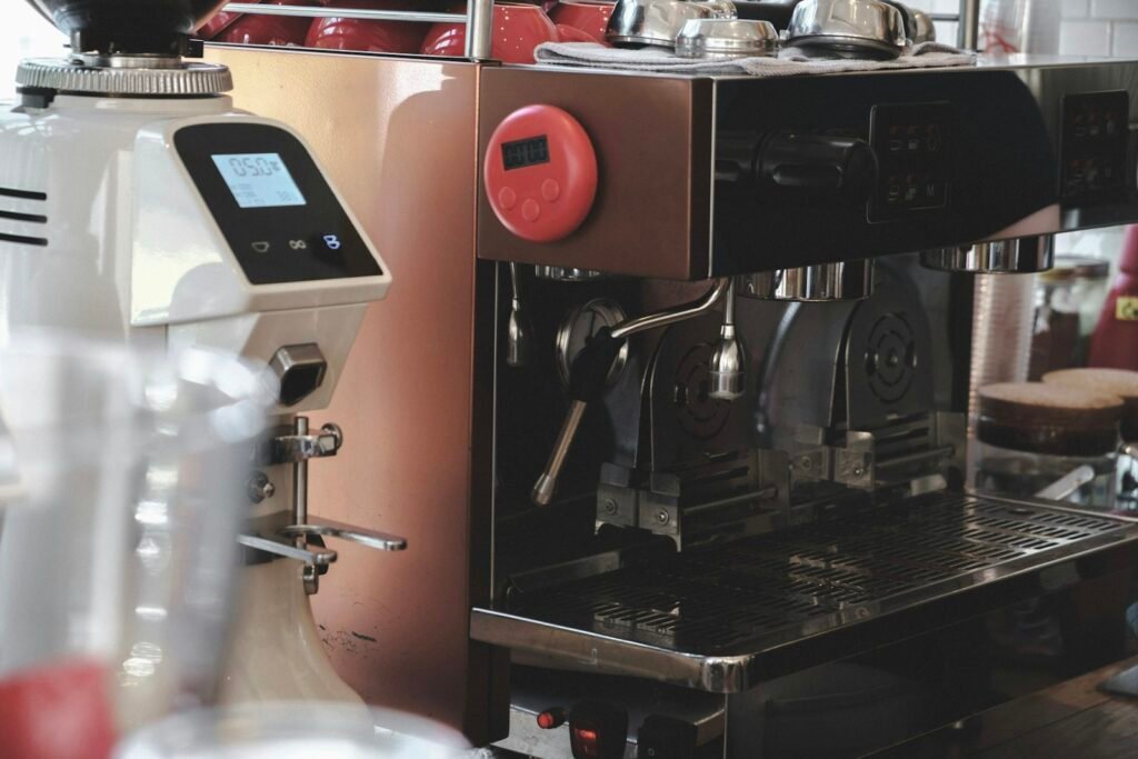 Philips koffiemachine met bonen vandenborre