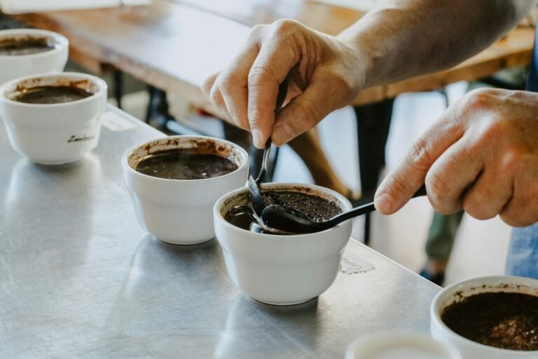 koffie proeven