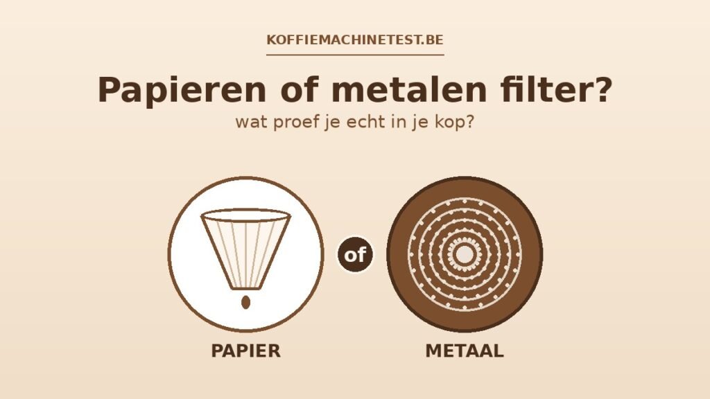 papieren of metalen filter