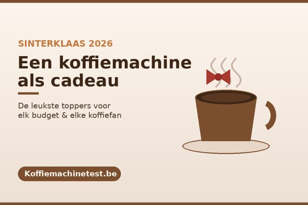 koffiemachine cadeau sinterklaas 2026
